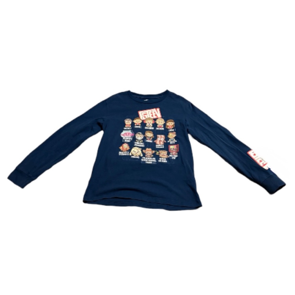 Boys Medium Long Sleeve T-Shirt Bundle | FGTEEV + Star Wars Mandalorian Grogu - Picture 2 of 9